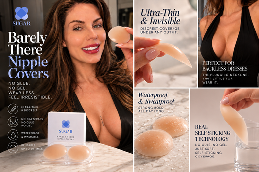 Irresistibly Discreet | Barely-There Silicone Nipple Covers