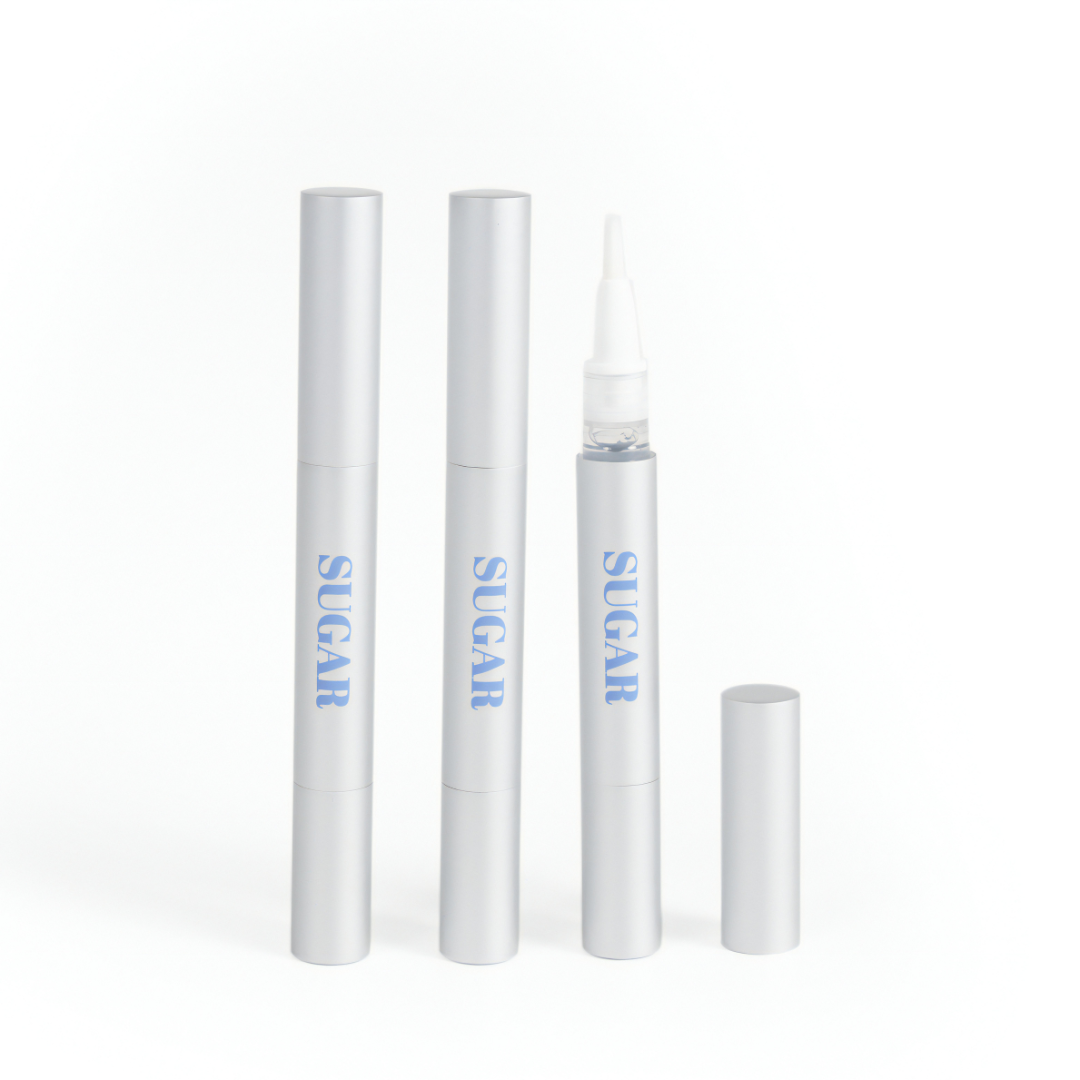 SUGAR Pack of 3 Enamel-Safe Whitening Gel Pens – Extra Strength stain remover for a brighter, whiter smile
